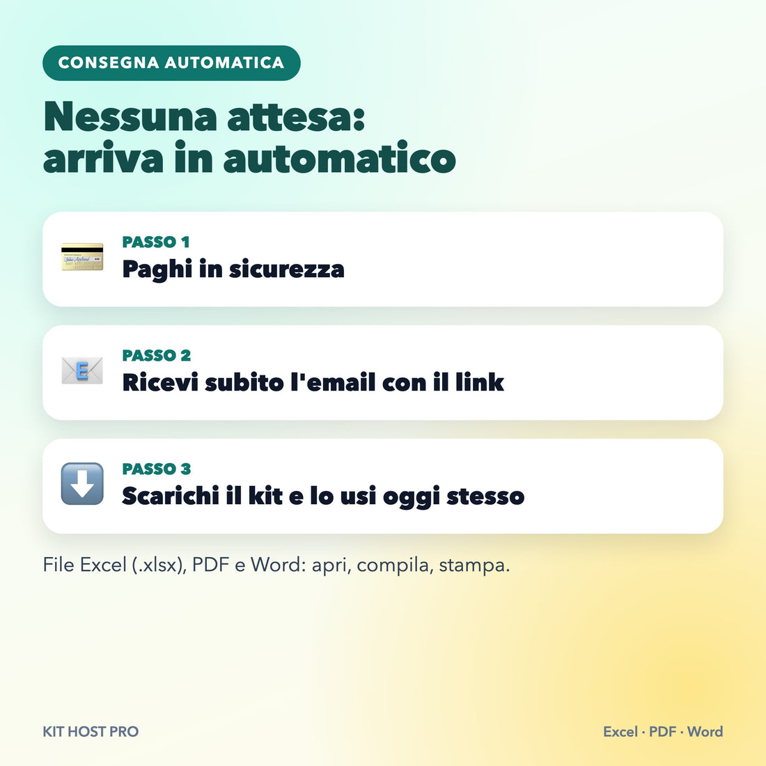 Kit Host Pro – Gestionale, messaggi e cartelli per case vacanza e B&B