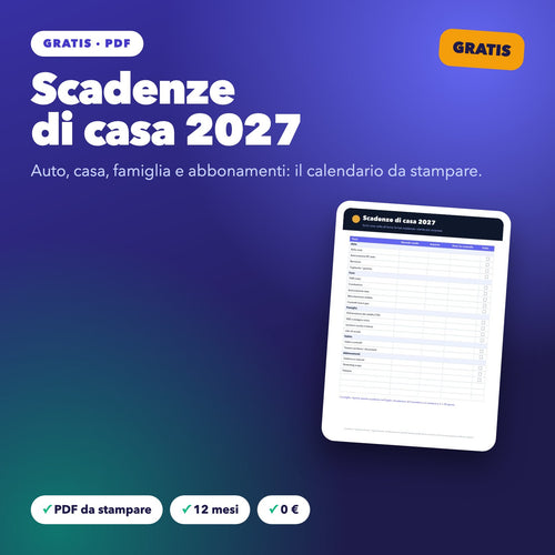 Scadenze di casa 2027 – PDF GRATIS